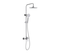 Душевая система со смесителем для душа Aquanet Бетта 220 мм хром AQ2160CR