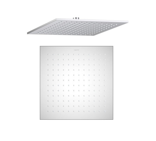Верхний душ Aquanet AQ2078CR квадратный 300х300х7 мм хром AQ2078CR