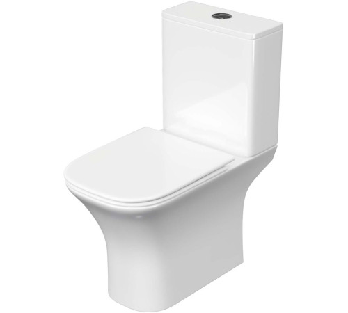 Унитаз напольный безободковый Aquatek Optima Square 665x345x775 мм AQ4411-00