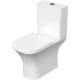 Унитаз напольный безободковый Aquatek Optima Square 665x345x775 мм AQ4411-00