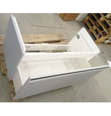 Тумба под умывальник подвесная AQUAMET Pure 992х450х543 мм серый туман PUR0110ST