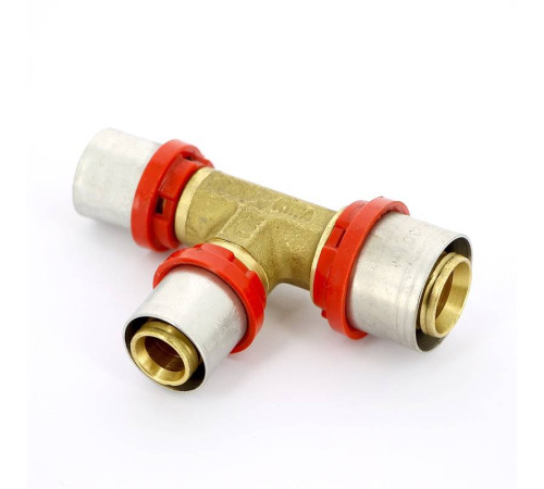 Тройник пресс Tiemme 26х20х20 мм 1650047