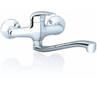 Смеситель для умывальника RAVAK Suzan SN 041.00/150 настенный X070008