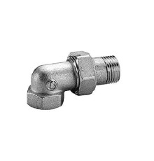 Сгон угловой Giacomini R19 1/2 НВ латунь хромированный R19X003