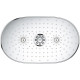Душевая система с термостатом GROHE Rainshower SmartControl 360 DUO хром 26250000