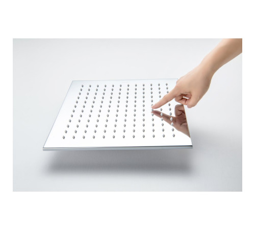 Верхний душ Aquanet AQ2078CR квадратный 300х300х7 мм хром AQ2078CR