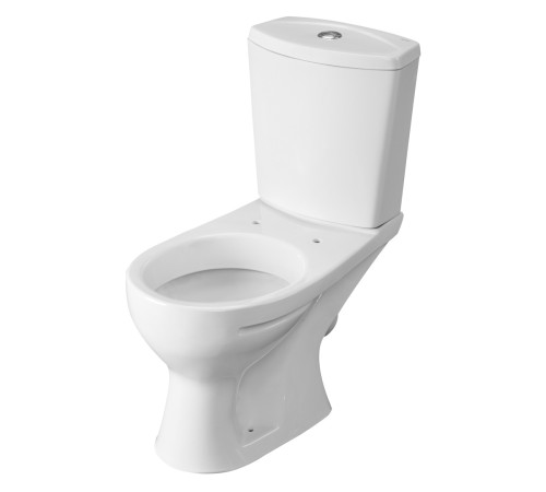 Унитаз-компакт Sanita Ультра белый сиденье полипропилен косой выпуск 1.P401.3.S00.00B.F