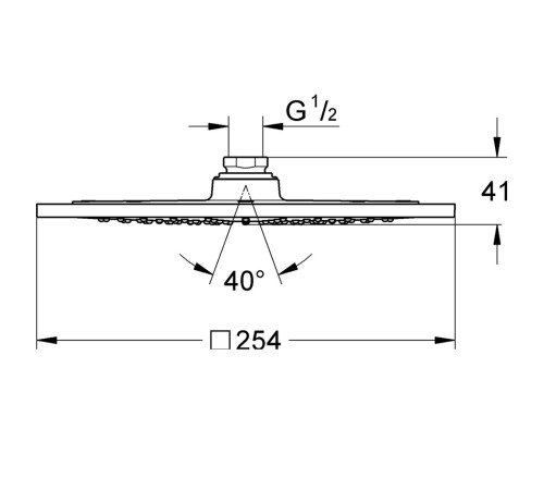 Душевая система hansgrohe Crometta E 240 1jet Showerpipe 27271000