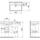 Раковина Laufen Pro S 850x465 мм 8.1096.4.000.104.1