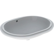 Раковина под столешницу Geberit VariForm эллиптическая 55х40 см с переливом 500.756.01.2