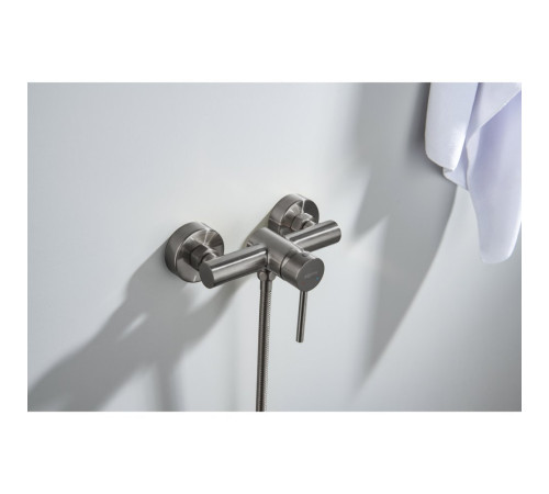 Смеситель для душа Aquanet Европа оружейная сталь AQ1360BGM