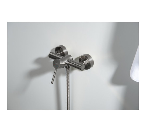 Смеситель для душа Aquanet Европа оружейная сталь AQ1360BGM