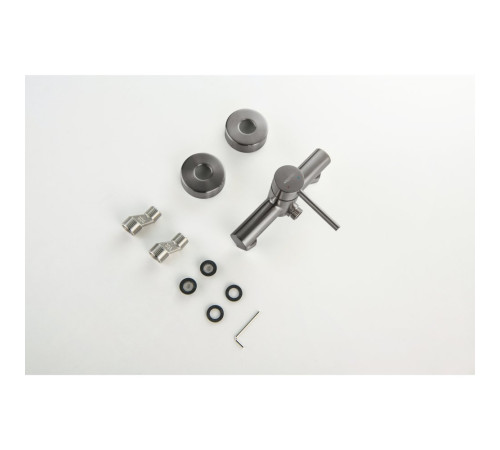 Смеситель для душа Aquanet Европа оружейная сталь AQ1360BGM