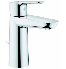 Смеситель для раковины GROHE BauEdge M-Size с донным клапаном хром 23758000