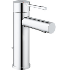 Смеситель для раковины GROHE Essence с донным клапаном и низким изливом хром 32898001