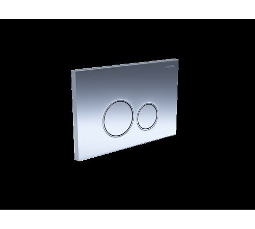 Панель смыва KDI 005B хром глянец круглые клавиши KDI-0000018