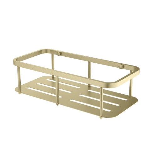 Полка для душа Aquanet AQ4936BG шлифованное золото AQ4936BG