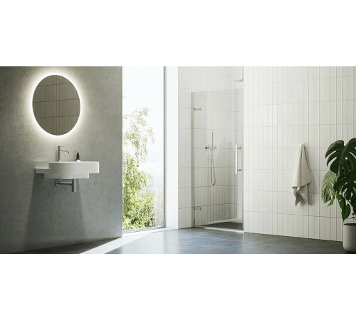 Душевая дверь RAVAK Chrome COSD1-90 хром Transparent X0VV70A00Z1