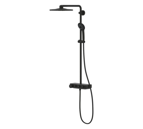 Душевая система с термостатом GROHE Euphoria SmartControl System 310 Duo фантомный черный 22120KF0