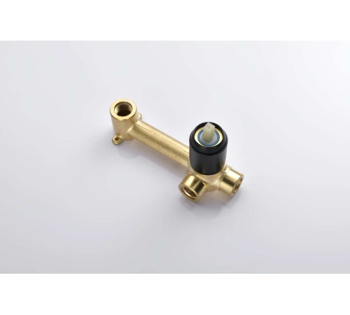 Смеситель для раковины AQUATEK БЕТТА настенный скрытого монтажа матовый черный AQ1113MB