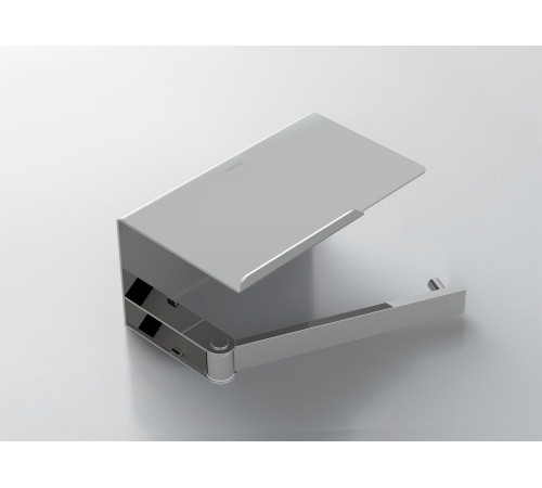 Бумагодержатель с полкой Aquanet Libra AQ4929CR хром AQ4929CR
