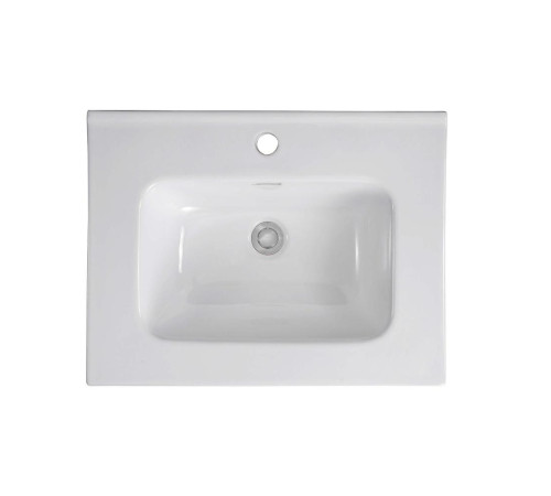 Комплект мебели для ванной AQUATON ВЕГА 60 с раковиной AQ0460-00 белый матовый AQ77060-MW