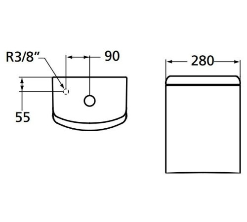 Бачок для унитаза Ideal Standard Ventuno T416401