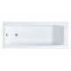 Ванна акриловая прямоугольная Santek САНТОРИНИ 160х70 см белая 1.WH30.2.494