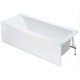 Ванна акриловая прямоугольная Santek САНТОРИНИ 160х70 см белая 1.WH30.2.494