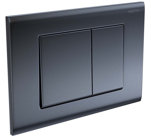 Панель смыва KDI 001C-1 оружейная сталь матовая квадратные клавиши KDI-0000033