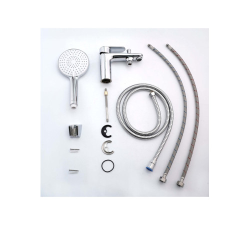 Смеситель на борт ванны Aquanet Ника на 1 отверстие хром AQ1844CR