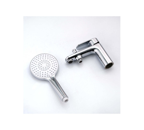 Смеситель на борт ванны Aquanet Ника на 1 отверстие хром AQ1844CR