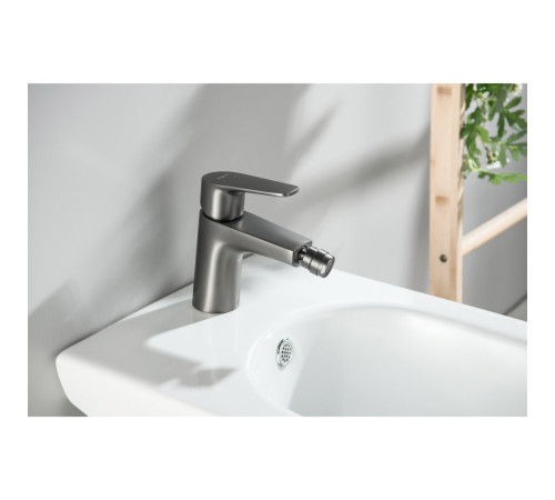 Смеситель для биде AQUATEK БЕТТА оружейная сталь AQ1118BGM