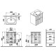 Тумба с раковиной VitrA Root Groove 60 см 2 ящика матовый белый 69415