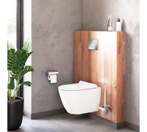 Унитаз подвесной безободковый AM.PM Apollo с сиденьем микролифт DX22C1700SC