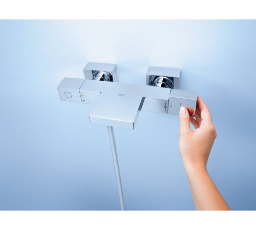 Смеситель термостатический для ванны Grohe Grohtherm Cube хром 34497000