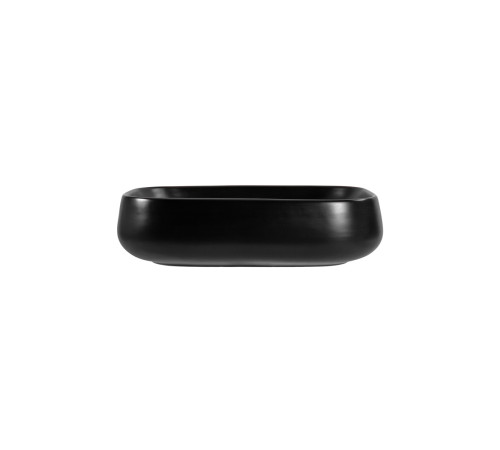 Раковина накладная Aquanet 560x420x140 мм матовый черный AQ5526-MB