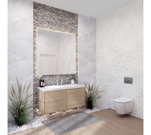 Унитаз подвесной Serel Sapphire безободковый с сиденьем микролифт SP26SL