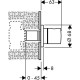 Комплект запорного вентиля Hansgrohe 15972000 + скрытая часть 15973180 15972000S52