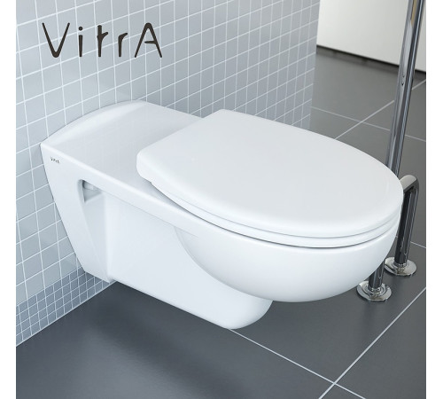 Унитаз подвесной безободковый VitrA Conforma с сиденьем для маломобильных групп 5810B003-6234