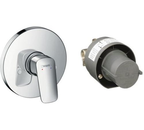 Смеситель для душа Hansgrohe Logis внешняя и скрытая части 71666000