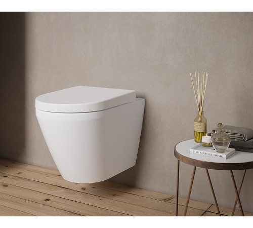 Унитаз подвесной VitrA Integra Round 54 см безободковый 7041B003-0075