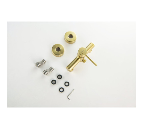 Смеситель для душа Aquanet Европа шлифованное золото AQ1360BG