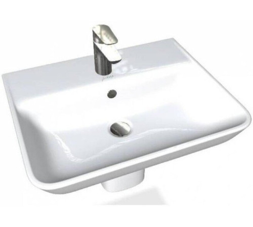 Раковина Jacob Delafon Struktura 55x40 см с отверстием под смеситель EGE112-00