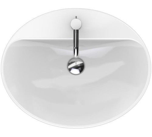 Раковина встраиваемая Geberit VariForm овальная 60х48 см с отверстием под смеситель 500.726.01.2