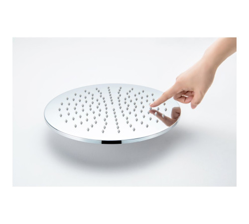 Верхний душ Aquanet AQ2079CR круглый 300х7 мм хром AQ2079CR