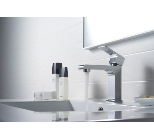 Смеситель для раковины Aquanet Лира 103 мм без донного клапана хром AQ1410CR