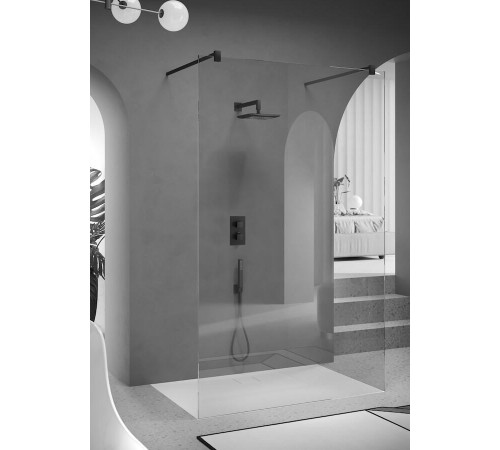 Смеситель для ванны термостатический Paffoni Seven внешняя часть хром WE00102/QCR