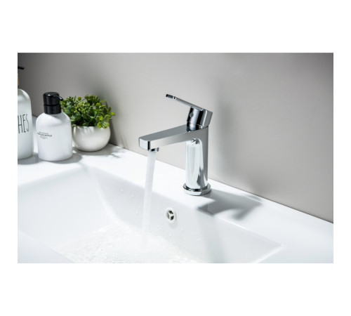 Смеситель для раковины Aquanet Лугано 106 мм без донного клапана хром AQ1710CR