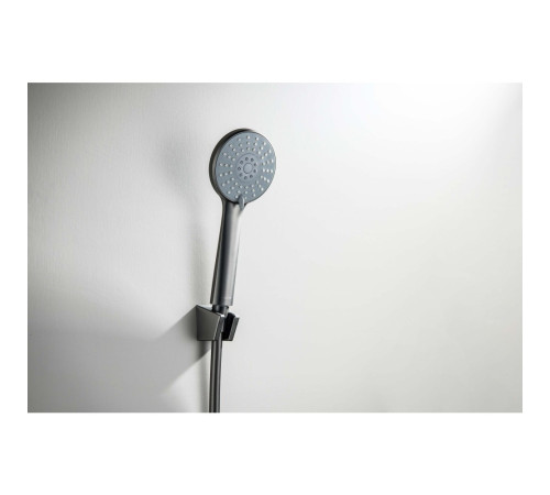 Душевой набор Aquanet Бетта 100 3jet оружейная сталь AQ2032BGM